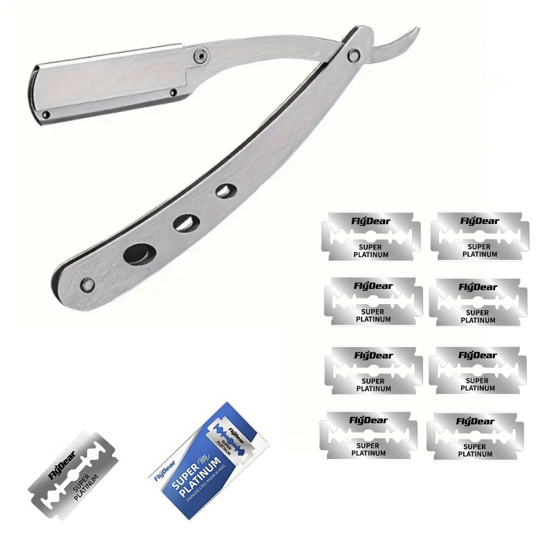 Straight Razor Safety - Nóż do depilacji dla mężczyzn, ostrza