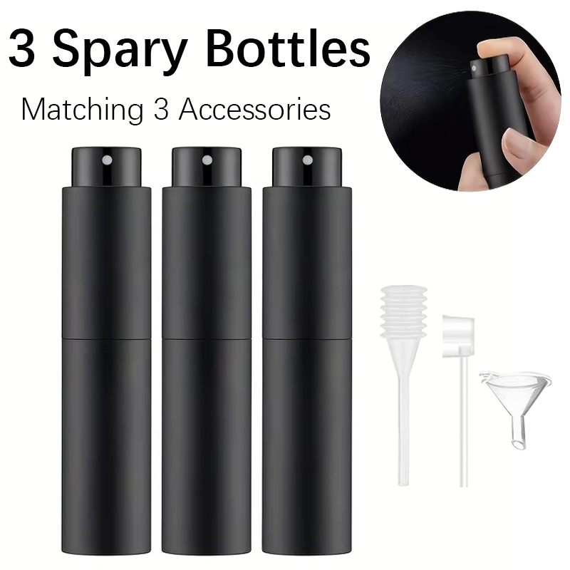 Cologne Spray Bottle - 3 Zestawy podróżnych butelek na perfumy