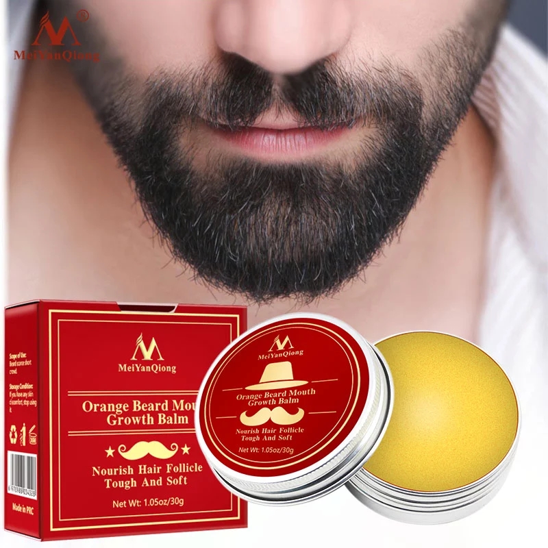 Aftershave Balm Mens - Naturalny pomarańczowy organiczny olej do brody