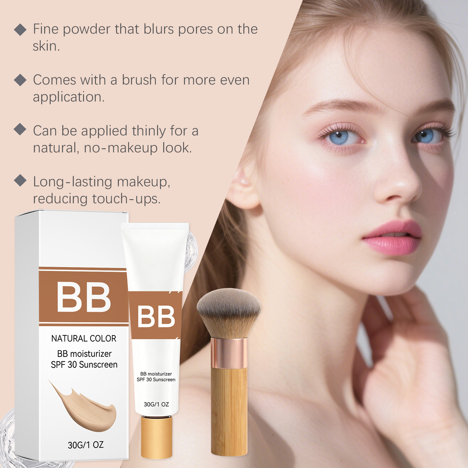 Krem BB z filtrem SPF 30, tonu – Face Moisturizer Spf recenzja i cena