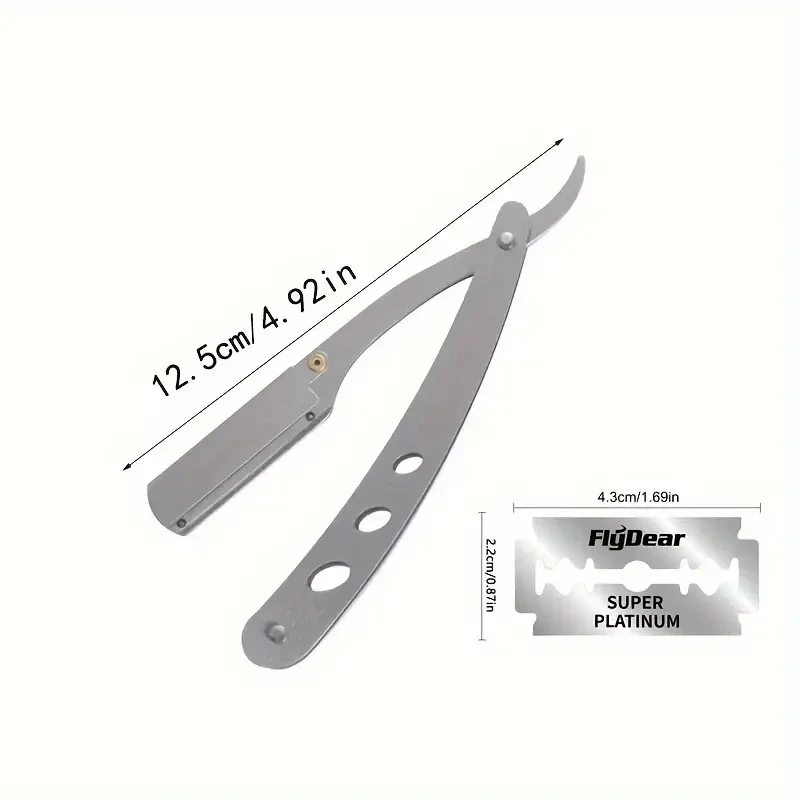 Nóż do depilacji dla mężczyzn, – Straight Razor Safety recenzja i cena