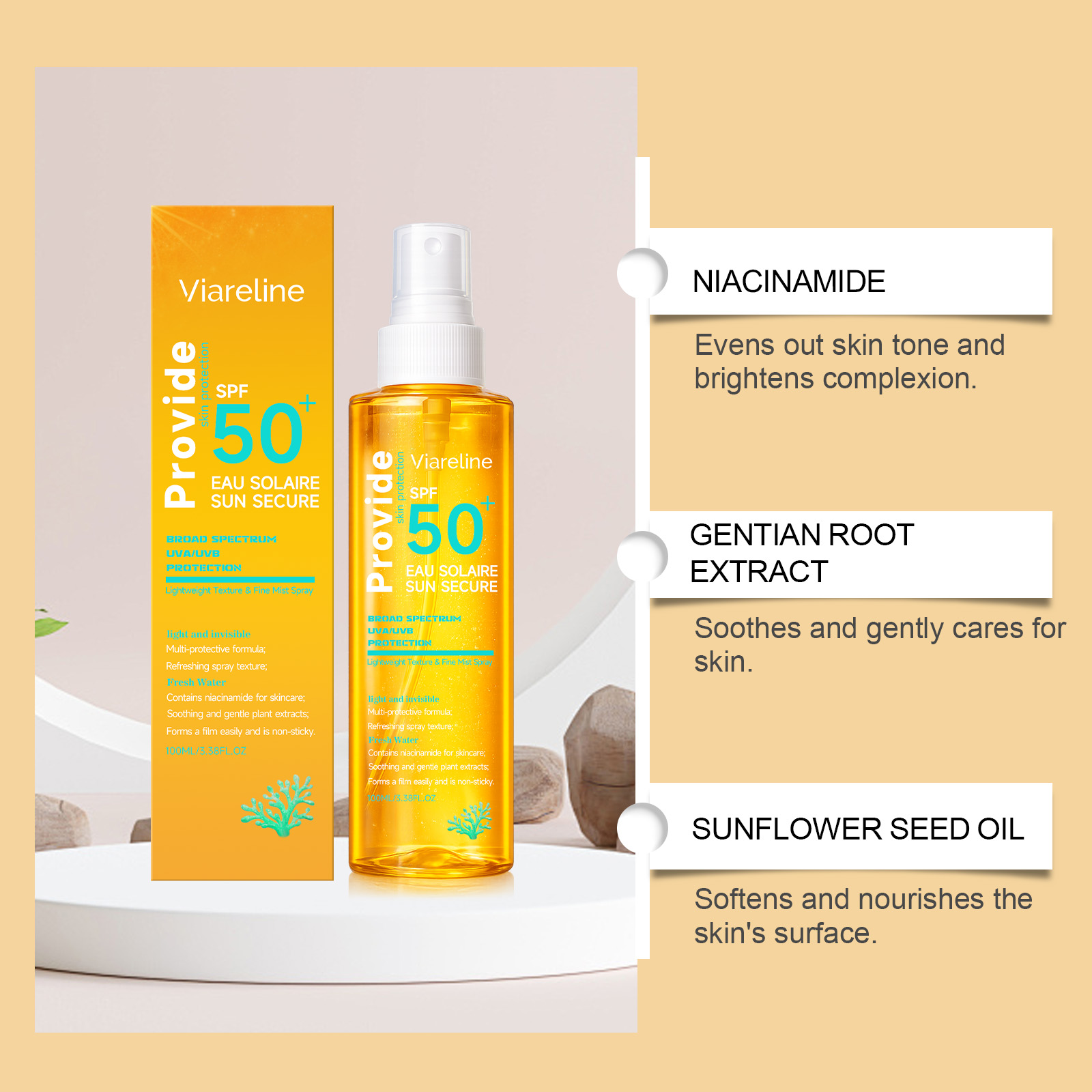 Nawilżający, niewidoczny spray – Face Moisturizer Spf recenzja i cena