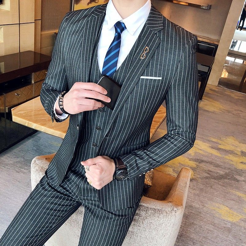 Męska marynarka slim fit w prą – Men'S Grooming Uk recenzja i cena