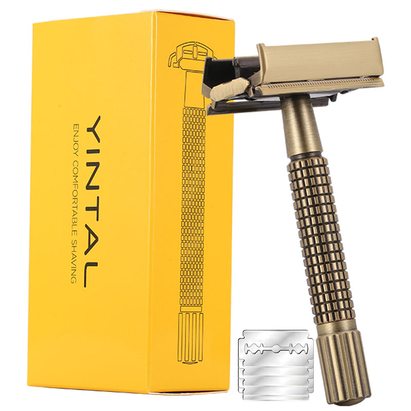 YINTAL mosiężna maszynka do go – Straight Razor Safety recenzja i cena