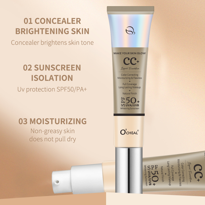 Ocheal 30g CC Cream Foundation – Face Moisturizer Spf recenzja i cena
