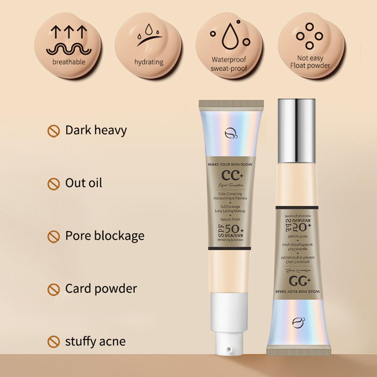 Krem CC Podkład SPF 50 Krem z  – Face Moisturizer Spf recenzja i cena